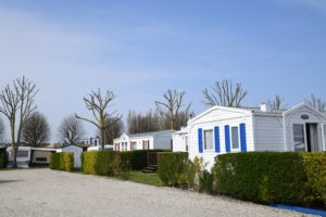 Emplacements mobile-home Camping Le Pré Fleuri Le Crotoy en Baie de Somme