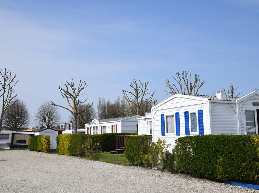 Emplacements mobile-home Camping Le Pré Fleuri Le Crotoy en Baie de Somme